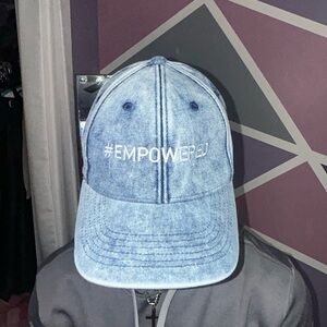 Light Blue Empowered Denim Cap